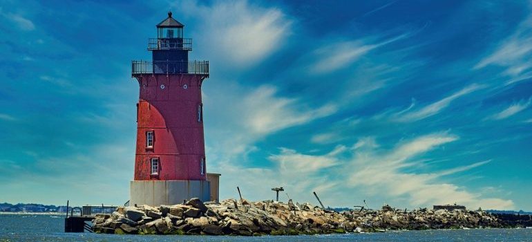 Lighthouse in Delaware.